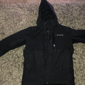 Men’s Black Columbia Coat